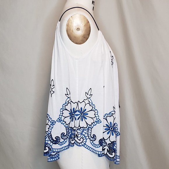 💋HOST PICK💋Anthropologie Farren Embroidered Swing Tank - Picture 4 of 12